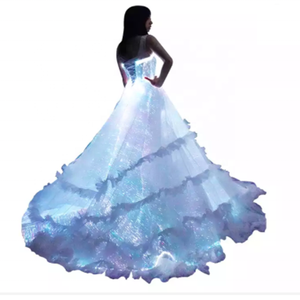 ชุดแต่งงานใยแก้วนำแสงพร้อมรีโมทไร้สาย RGB ควบคุมการเปล่งแสง - Product Image 4