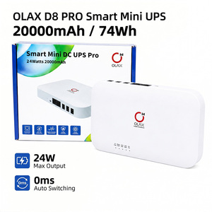 Olax มีสินค้าในสต็อก POE Ups แบตเตอรี่สำรองไฟ D-8 PRO ความจุ 20000 มิลลิแอมป์ แบตเตอรี่ลิเธียม สำหรับภูมิภาคตะวันออกกลาง อิรัก อเมริกา เอกวาดอร์ - Product Image 6