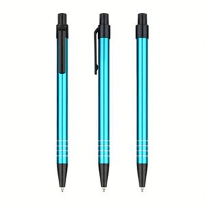 Bolígrafo de Gel Metálico Promocional, Delgado, Colorido, con Logotipo Personalizado, Tinta Negra de 0.5 mm, para Oficina/Escuela/Regalo, Venta Caliente - Product Image 2