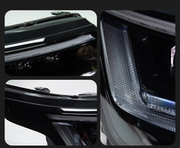 Ensemble de phares modifiés pour Land Rover Range Rover Executive 2013-2023, avec lentille matricielle 24 LED et clignotants diurnes