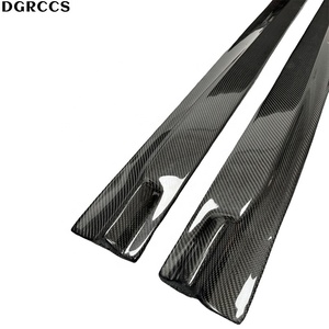 สเกิร์ตข้างคาร์บอนไฟเบอร์แท้ ทรง 3 มิติ สำหรับ X5M X6M F85 F86 ปี 2015-2018 - Product Image 3