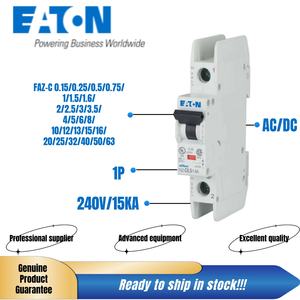 מפסק זרם אוטומטי מיניאטורי של EATON בעל ביצועים גבוהים, מגן על מעגלים חשמליים מפני עומס יתר וקצר חשמלי - Product Image 2