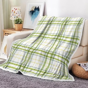 Thanksgiving Maple Leaf Pumpkin Flannel Blanket <b>Throw</b> Blanket Nap Blanket Holiday Gift Fall Decor Wholesale Breathable - Product Image 2