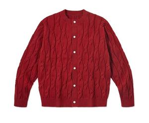 Maglione con Logo personalizzato <span class=keywords><strong>Slim</strong></span> <span class=keywords><strong>Fit</strong></span> multicolore caldo stile coreano <span class=keywords><strong>Cardigan</strong></span> in lana lane RL maglione per Unisex invernale - Product Image 2