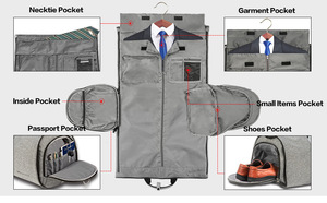 Maleta de <span class=keywords><strong>Viaje</strong></span> Unisex de Gran Capacidad, Duradera, Ligera, Impermeable, de Poliéster, con Organizador, Plegable, con Asa de Transporte - Product Image 6