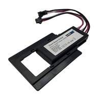 Interrupteur tactile à intensité variable pour miroir LED 12V 60W, 2 boutons, avec gradation de couleur unique et fonction anti-buée
