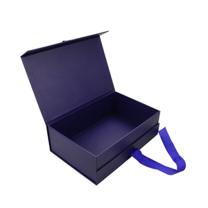 Custom Premium Luxury Magnetic Foldable Cardboard Packaging Box Embossing Gold <b>Foil</b> PVC <b>Window</b> for Shoes Clothing-Recyclable - Product Image 1