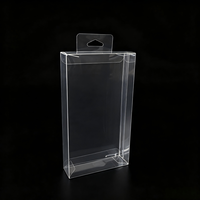 Boîtes cadeaux transparentes jetables écologiques en PET, pliables, pour l'emballage, les cadeaux et l'artisanat