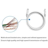 Cable de red Lan Cat5e profesional UTP rj45 24AWG, Cable de cobre, núcleo Ethernet para Internet de ordenador