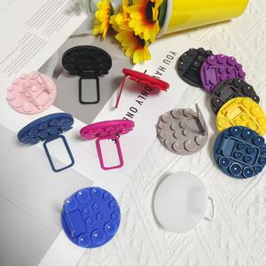 Support Pliant Universel <span class=keywords><strong>Ventouse</strong></span> en Silicone Support de Téléphone Portable <span class=keywords><strong>Coque</strong></span> de Téléphone Portable Support Arrière 13 tasses Support Collant Antidérapant - Product Image 5