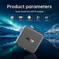 Receptor de TV R69-1 RK3518 con Android 14, WiFi de Doble Banda, Reproductor 4K HD, IPTV Integrado, Reproductor de Contenido Multimedia NF OTT