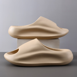 Chaussons plateforme pour femmes, blancs, en EVA, antidérapants, respirants, pour la maison, l'été, la plage, chaussures de couple - Product Image 2
