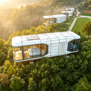 <span class=keywords><strong>Casa</strong></span> Prefabricada Moderna Tipo Cápsula Espacial, Portátil, Aislada, Pequeña, con Baño, para Acampar, Parque, Glamping, Villa - Product Image 3