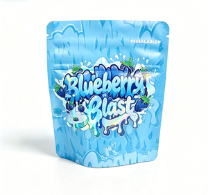 Custom Child Resistant Stand Up <b>Pouch</b> US 16 CFR & 1700. 20 Certificated Smell Proof Opaque Mylar Foil Bag MOQ 500pcs OEM Factory - Product Image 1