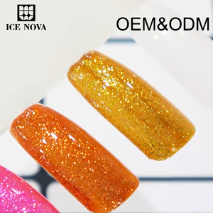 Esmalte de gel de diamante brillante ICE NOVA, polvo brillante, caramelo más suave, Hema/Tpo Free, más brillante, nuevo diseño, Etiqueta Privada - Product Image 3