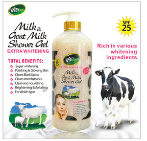 <span class=keywords><strong>Gel</strong></span> <span class=keywords><strong>Douche</strong></span> Corps Biologique 7 Jours Vitamine C Curcuma Fruits 1000ml Éclaircissant Hydratant Exfoliant Gommage Moussant Acide Kojique - Product Image 2