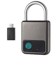 Cadenas biométrique intelligent rechargeable par USB sans clé pour casier de gym et bagages – Vente en gros