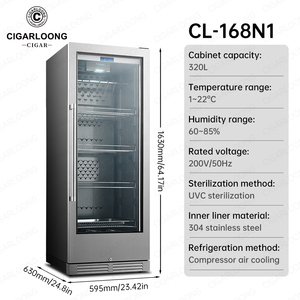 168n1 Gran Oferta Refrigerador de Acero Inoxidable para Maduración en Seco de Carne, Gabinete de Maduración de Carne de Res Cl-168n1 168n1 Gran Oferta Acero Inoxidable - Product Image 6
