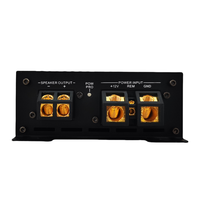 Amplifier Mobil Monoblock 1 Saluran 2500W Kelas D Daya Tinggi SPL Subwoofer Bass Amp Kelas Kompetisi untuk Audio Mobil 12V Mono Block