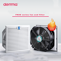 Filtre de ventilateur d'armoire ignifuge à circulation d'air FK8826 230V avec ventilateur DM22082 pour échange d'air industriel