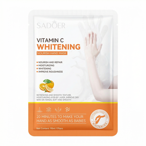 Masker Tangan Vitamin C Long Glove Pemutih, Melembapkan & Menutrisi Perawatan Tangan - Product Image 2