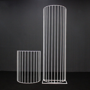 Supporto in Ferro Battuto Personalizzato di Alta Qualità per Bouquet Floreale ad Arco in Seta, Decorazioni per <span class=keywords><strong>Sfondo</strong></span> Palco Matrimoniale - Product Image 6