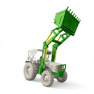 Chargeur de balles non télescopique Ashok Metal Works pour tracteur, hauteur de déchargement de 16 pieds, système hydraulique robuste, capacité de la benne de 400 kg - Product Image 5
