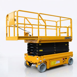Envío Gratis Plataforma Elevadora de Tijera Eléctrica Autopropulsada Portátil de 4m, 6m, 8m, 10m, 12m, 14m, 16m - Product Image 4