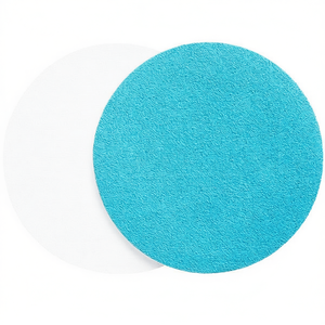 Discos de Lijado Resistentes con Velcro P80 Azules de 150 mm para Acabado de Madera y Metal - Product Image 2
