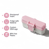 3ml 5-Fächer OEM Peptid-Box Peptid-Aufbewahrungskoffer Großhandel Benutzerdefiniertes Logo Peptid-Tragetasche für Kleine Fläschchen-Organisation