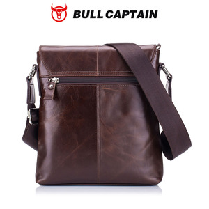 กระเป๋าหนังแท้ BULLCAPTAIN แฟชั่นสะพายไหล่ กระเป๋าเดินทาง กระเป๋าสะพายข้างผู้ชาย - Product Image 6