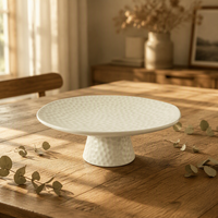 Assiette de Noël en céramique personnalisable, accessoires de décoration de cuisine pour fêtes et mariages, en promotion
