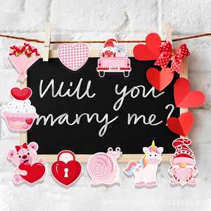 Valentine's Day Sticky Notes High Stickiness High Quality Office Learning Memo <b>Pad</b> Enterprise Customized LOGO Business Gifts - Product Image 5