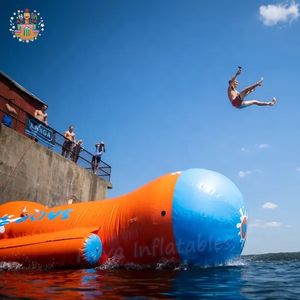 Funworldsport - Juego Deportivo Acuático Portátil para Exteriores, Almohada Flotante de PVC para Saltar, Catapulta de Agua Inflable - Product Image 5