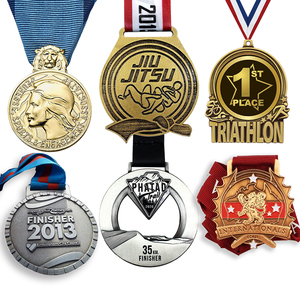 Medallas y Trofeos Deportivos 3D Antiguos de Metal con Diseño Personalizado, con su Logotipo y Color Personalizado - Product Image 4