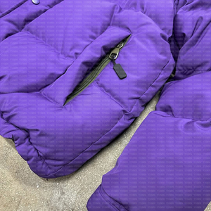 Giacca Invernale Imbottita Personalizzata con Zip, Leggera, Riempita di Piume d'Oca, Corta, Trapuntata, Antivento, Stile <span class=keywords><strong>Puffer</strong></span> per Uomo - Product Image 4