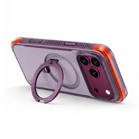 TORRAS Ostand Q3 Air Pro Series untuk iPhone 18 Pro Max / 17 Pro Max Casing Magnetik dengan Penyangga Putar TPU - Ungu