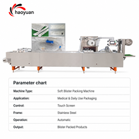 HAOYUAN HY-420 Machine d'emballage sous blister souple automatique à commande facile pour usage médical, ligne de scellage en acier inoxydable