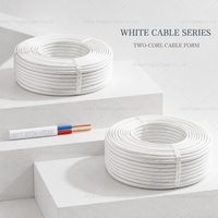 Kabel Listrik Rumah Tangga Tembaga Padat Datar BVVB 2x1.5 2x2.5 2x4.0 2x6.0 Selubung Putih Merah Biru Keandalan Unggul