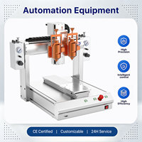 Robot de distribution automatique à quatre axes pour colle à viscosité moyenne, système de distribution de pâte à souder, machine de distribution