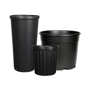 Garden Pp Plastic Small Large Tall Round Square Tree Outdoor Flowerpot Planter Pot Sizes Inches To Gallons Plant Nursery Maceter