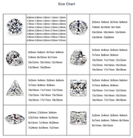 JiangTong Grosir Batu Zirkonia Kubik CZ Berkualitas Tinggi Berbagai Warna OCT Cushion Crushed Ice Cut Loose Cubic Zirconia CZ Gems Loose Stone