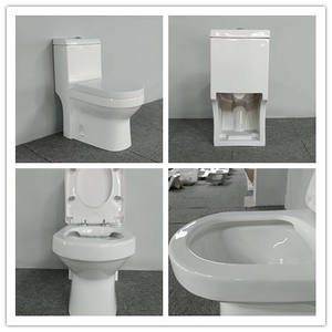 Inodoro de doble descarga de una pieza sin montura con certificado CE, Oriente Medio, Sabe árabe, gran oferta, WC de cerámica de lavado, artículos sanitarios Inodoro - Product Image 1