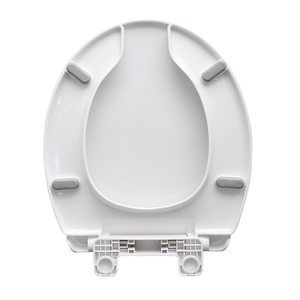 Couvre-siège de toilette personnalisé en plastique PP en forme de O, à fermeture douce, avec un design moderne et une garantie de 2 ans - Product Image 4