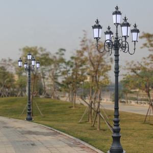 Decoración <span class=keywords><strong>de</strong></span> <span class=keywords><strong>calle</strong></span> Retro Europea Luz <span class=keywords><strong>de</strong></span> jardín Lámpara <span class=keywords><strong>de</strong></span> aluminio <span class=keywords><strong>de</strong></span> 5 cabezales para exteriores LED <span class=keywords><strong>Ley</strong></span> exterior y jardín - Product Image 2