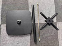 Base de table fine et robuste au design moderne Lifepursue pour mobilier de café et d'hôtel