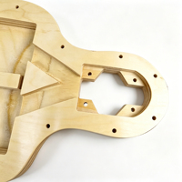 Planche à roulettes électrique personnalisée en fibre de carbone érable canadien longboard