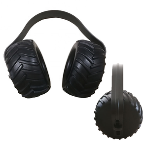 Capacidad para resistir la fatiga, deformación, orejeras de seguridad, orejeras de seguridad negras Premium adecuadas para diferentes tamaños de cabeza - Product Image 6