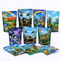 Sachet Doypack BOPP à fermeture éclair pour jouets de dessin animé, prêt à la vente au détail, pour présentation en magasin d'enfants, personnalisable OEM