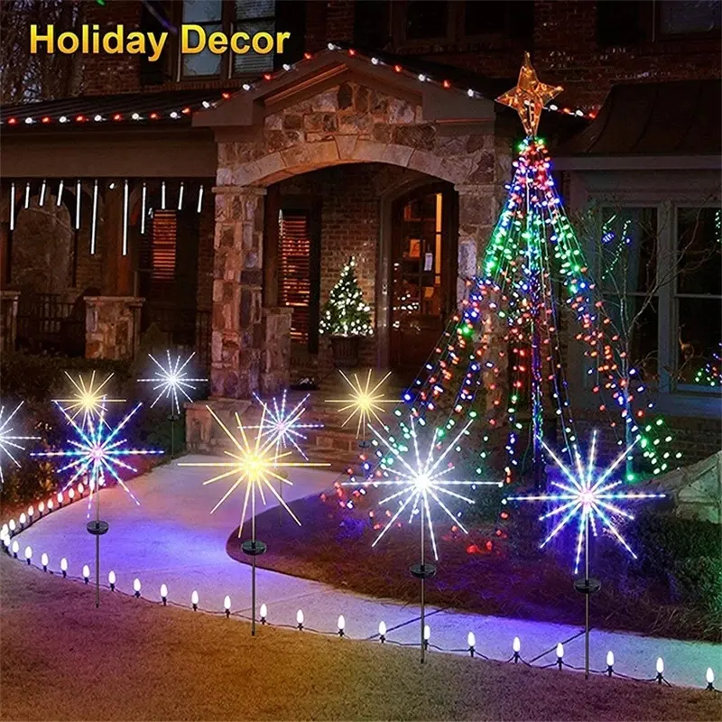 220 LED 5 Ft Colorful Glowing Willow LED Tree Multicolor Led String Lights For Christmas Party Home Wedding Decoration Light